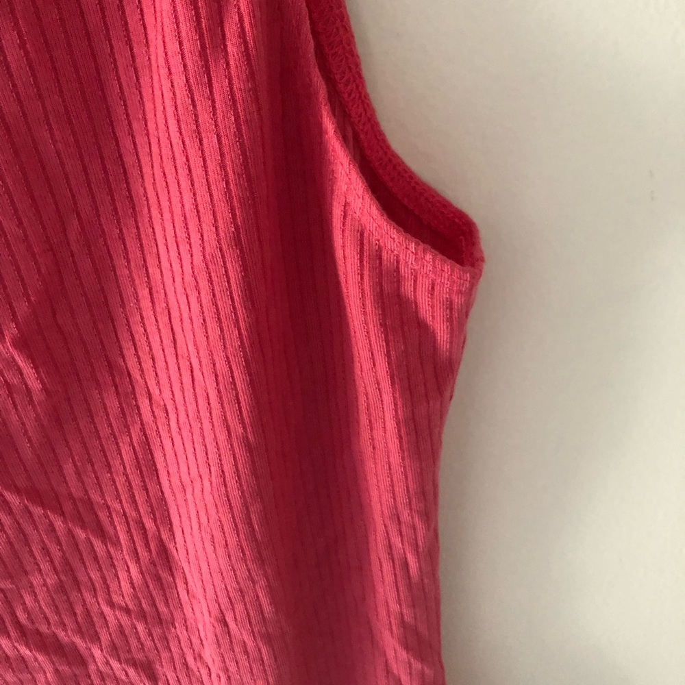 NWT Reformation Skyler Knit Sleeveless Mini Dress in Snapdragon Pink Size Small - Picture 8 of 13
